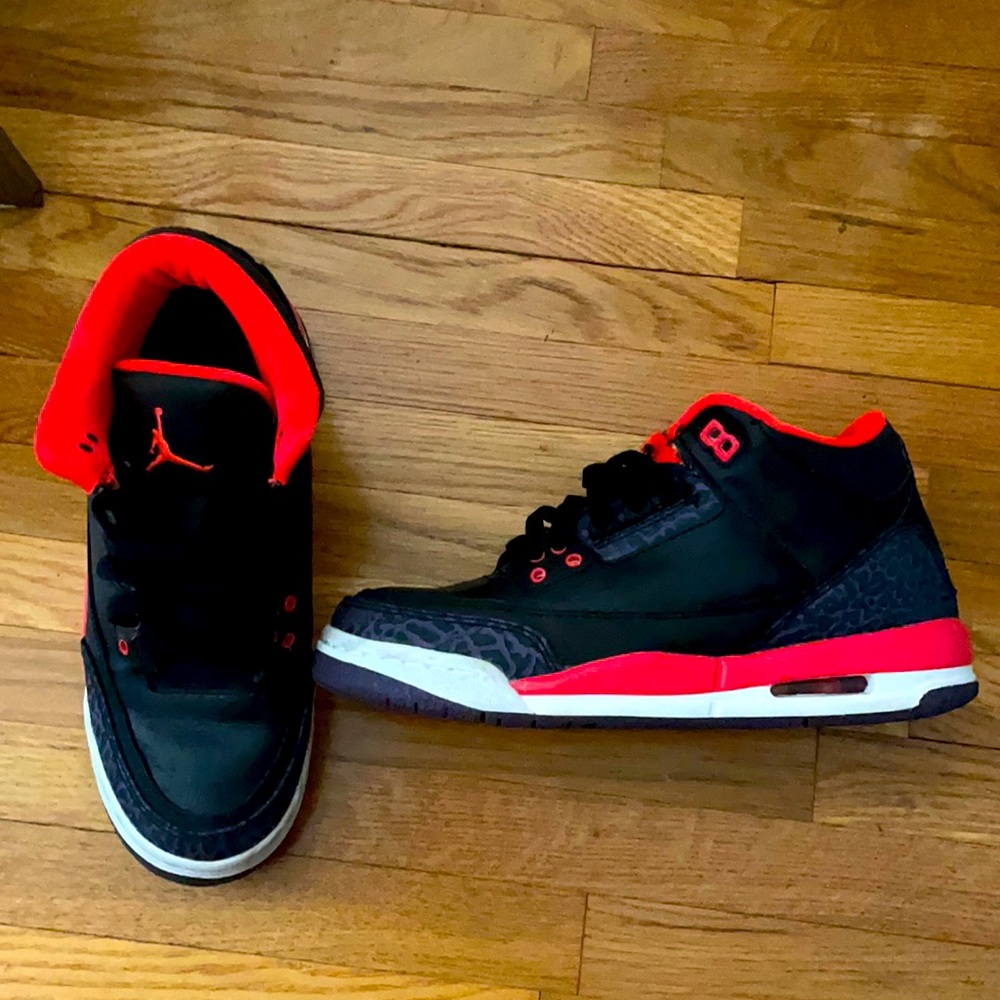 Air Jordan 3 Retro GS 'Crimson’